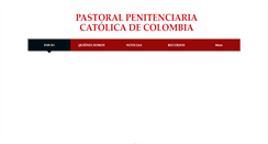 Desktop Screenshot of pastoralpenitenciaria.org